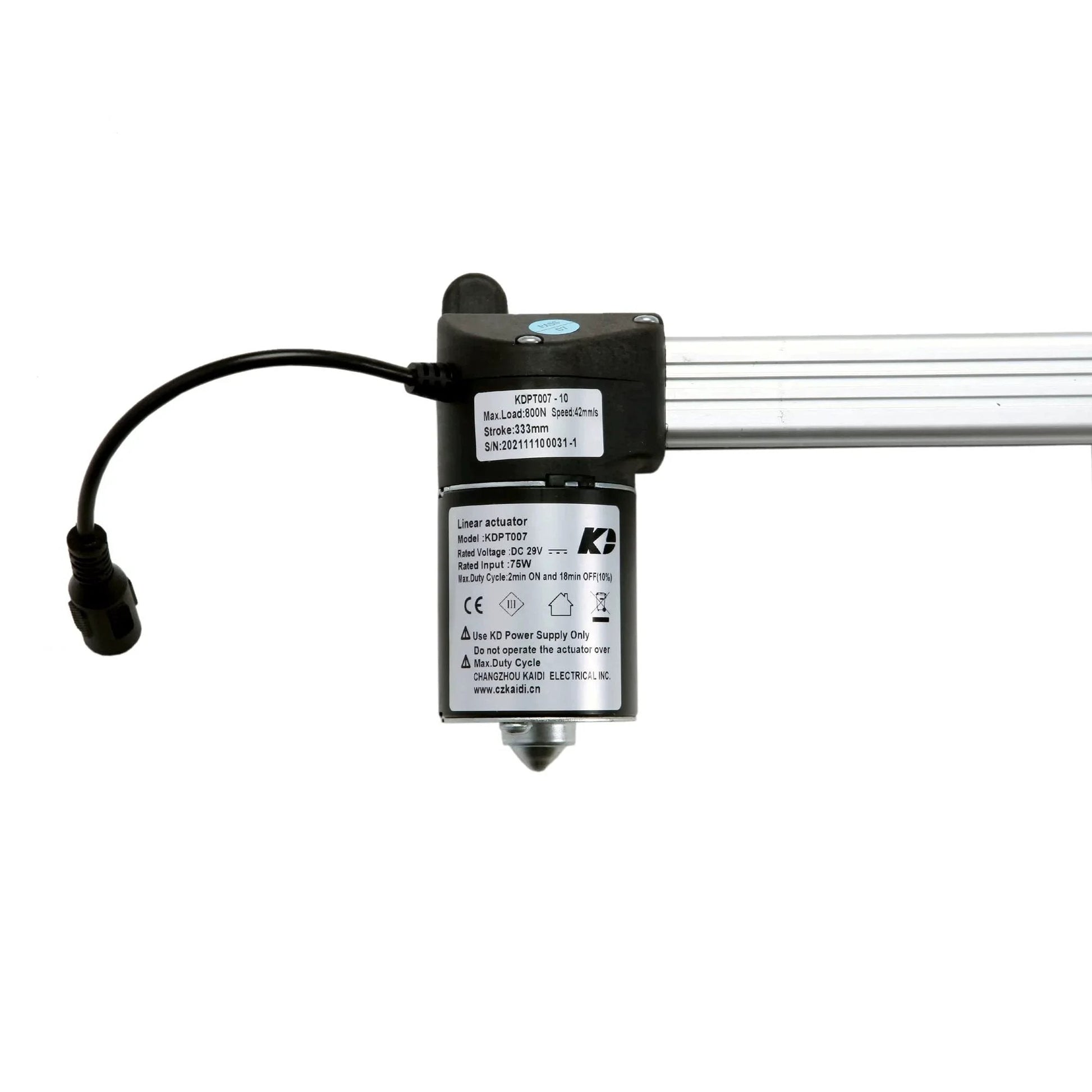 Power Recliner Lift Chair Actuator KDPT007-10 Replacement For KDPT005-2 With Kaidi Brand Motor close-up