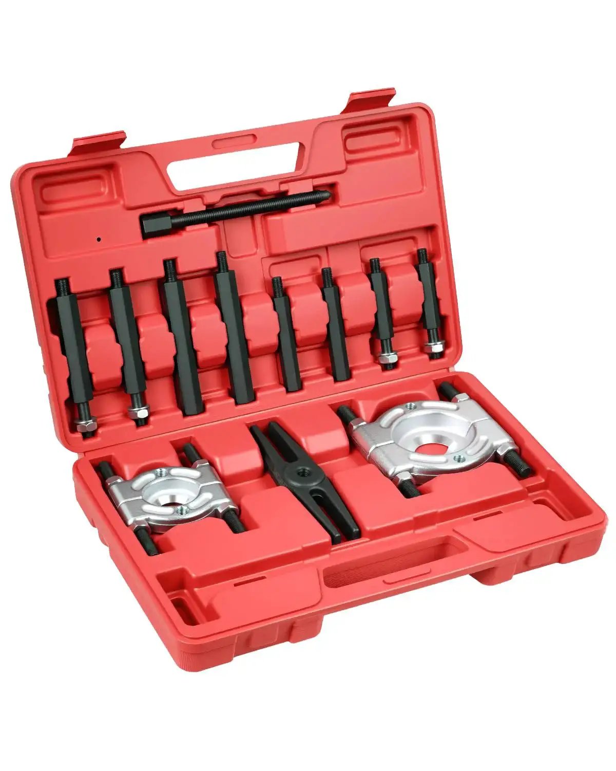 12 Piece Bearing Separator Set With Heavy Duty 5 Ton Capacity For 2 Inch And 3 Inch Bearings Splitters Puller Kit in case