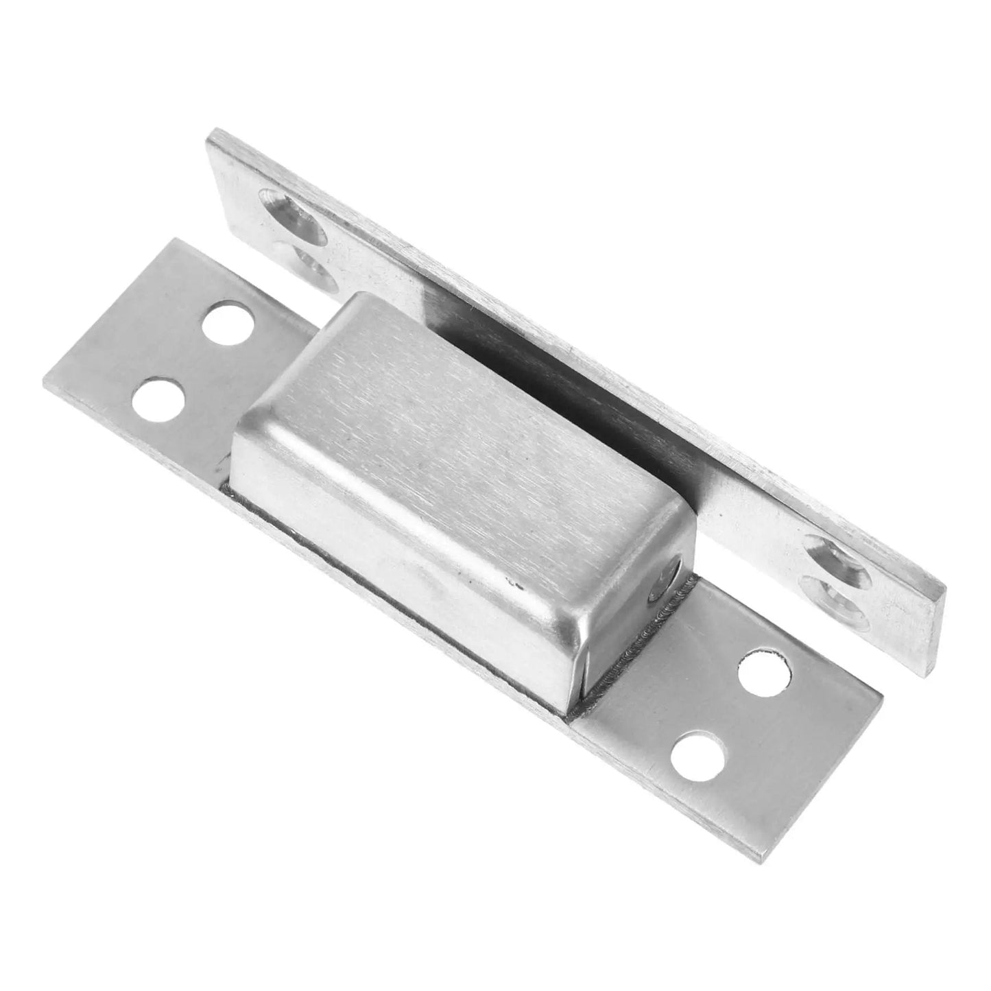 Sturdy Invisible Hinge For Secret Door And Hidden Cabinet Heavy Duty Metal Barn Door Hinge For Residential And Commercial Use Replacement Hinges High Load Bearing Yardenfun, silver color