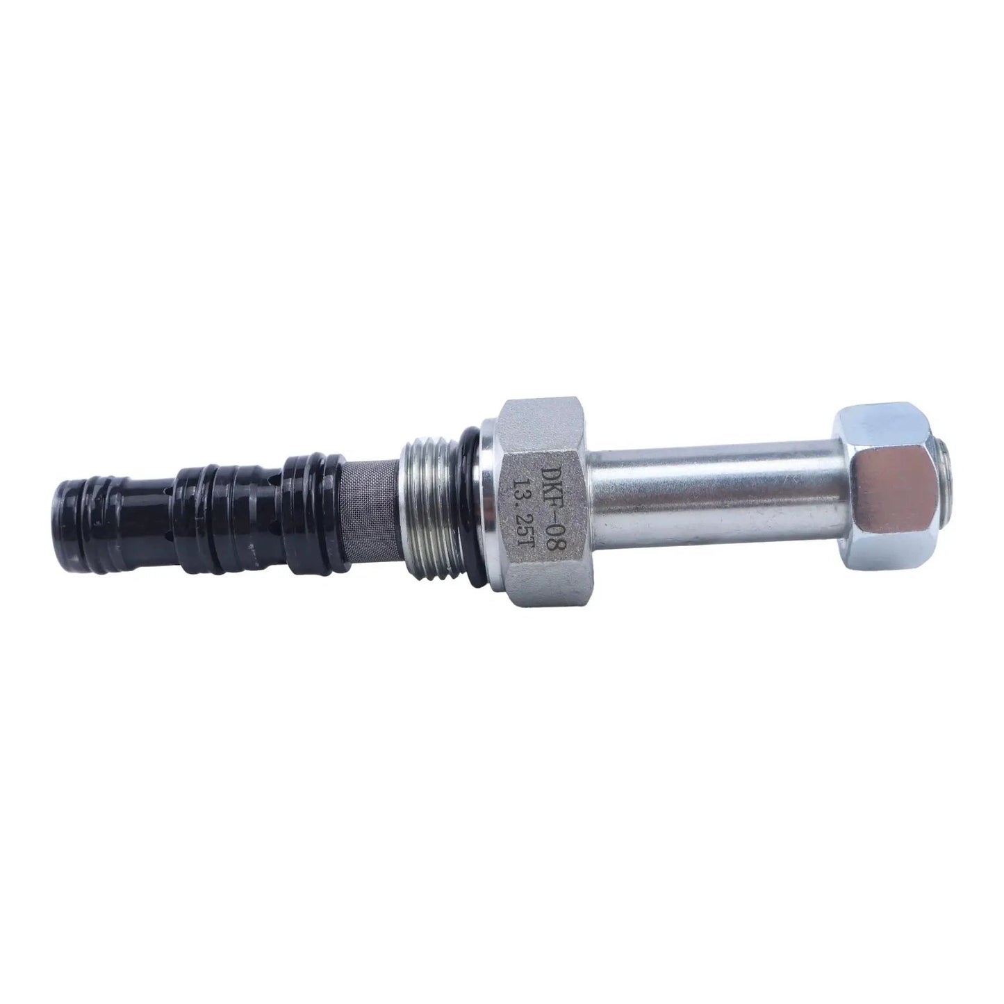 Two Way Lowering Dump Valve Beefy LSPC-080-4-00 LSPC080400 for KTI hydraulic pumps, showcasing NPT and flange interfaces, by JEENDA.