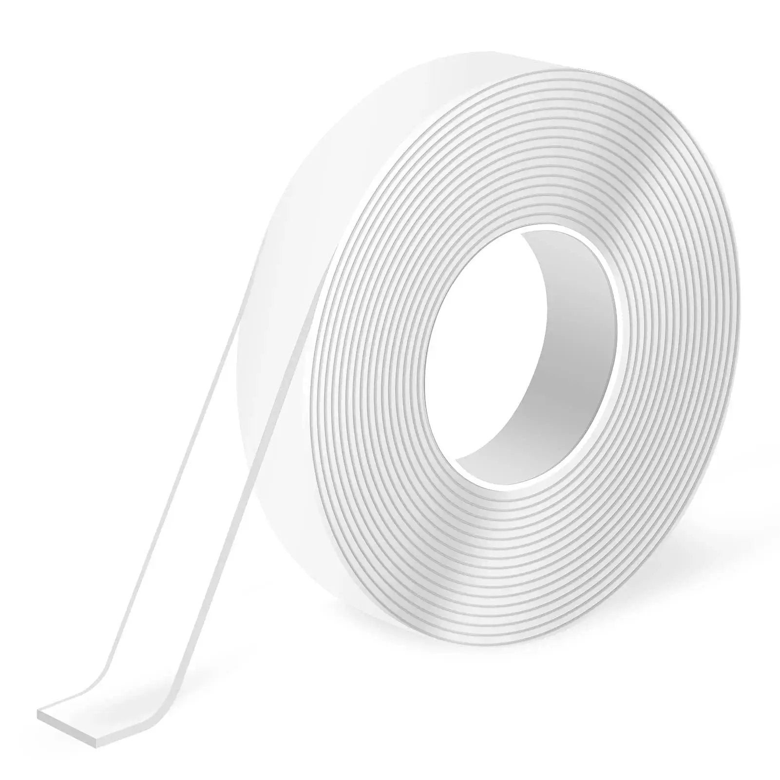 Double-Sided Mounting Tape 10 Ft Removable Adhesive Foam Tape Transparent For Household Use Multipurpose Strong Gel-Acrylic