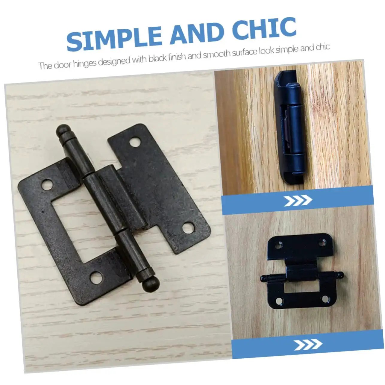 Heavy Duty Kitchen Cabinet Door Hinges 6 Pack By Shineofi Built Tough As Nails Iron Construction For Modern Cabinets And Doors Indoors Or Outdoors Smooth Action And High Load Bearing For Everyday Home Makeovers