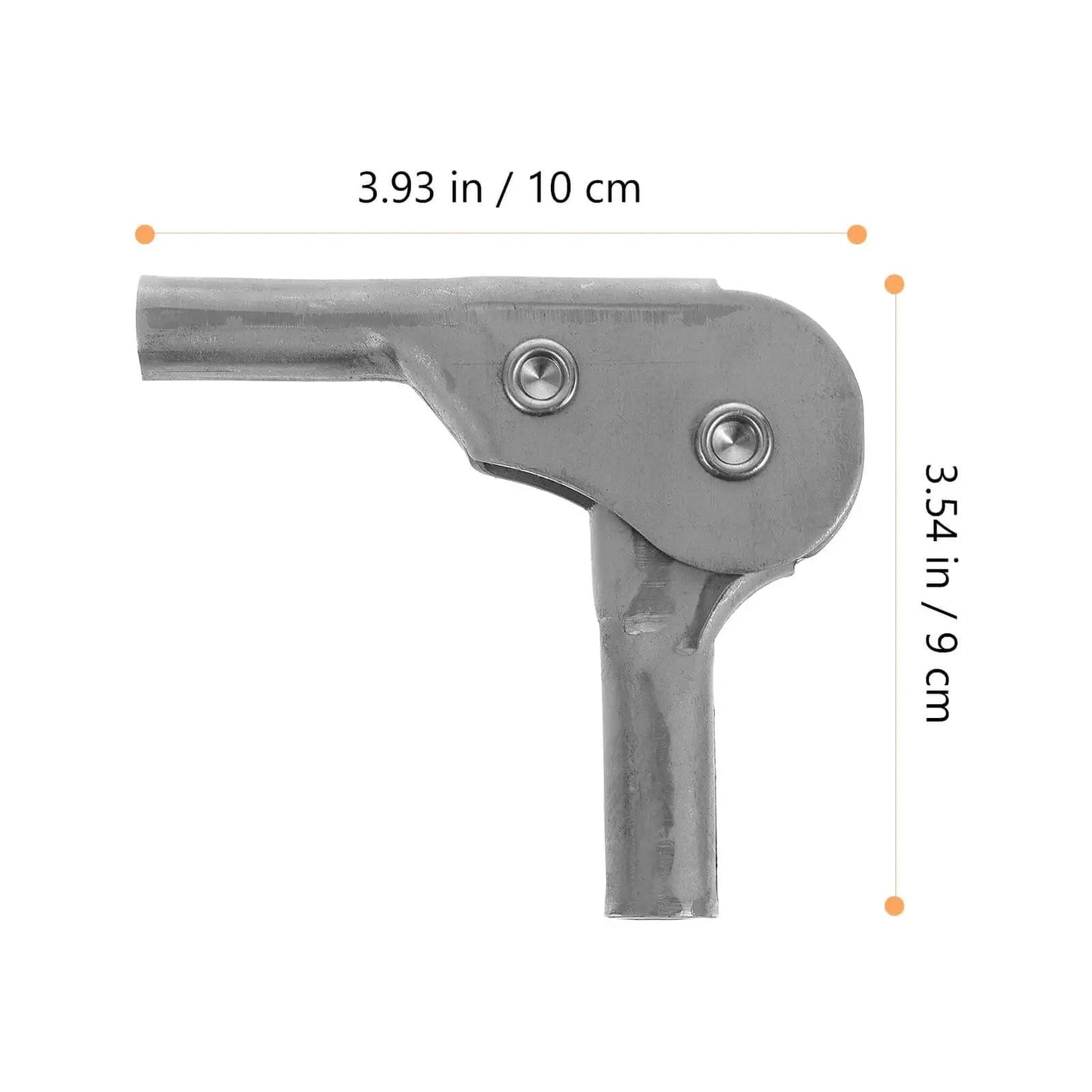 Three Gear Folding Sofa Hinge With Self Locking Support For Bean Bags And Beach Chairs Space Saving Heavy Duty Furniture Hardware Converts Bed To Sofa Smoothly Versatile And Reliable Must Have, metal hinge front view
