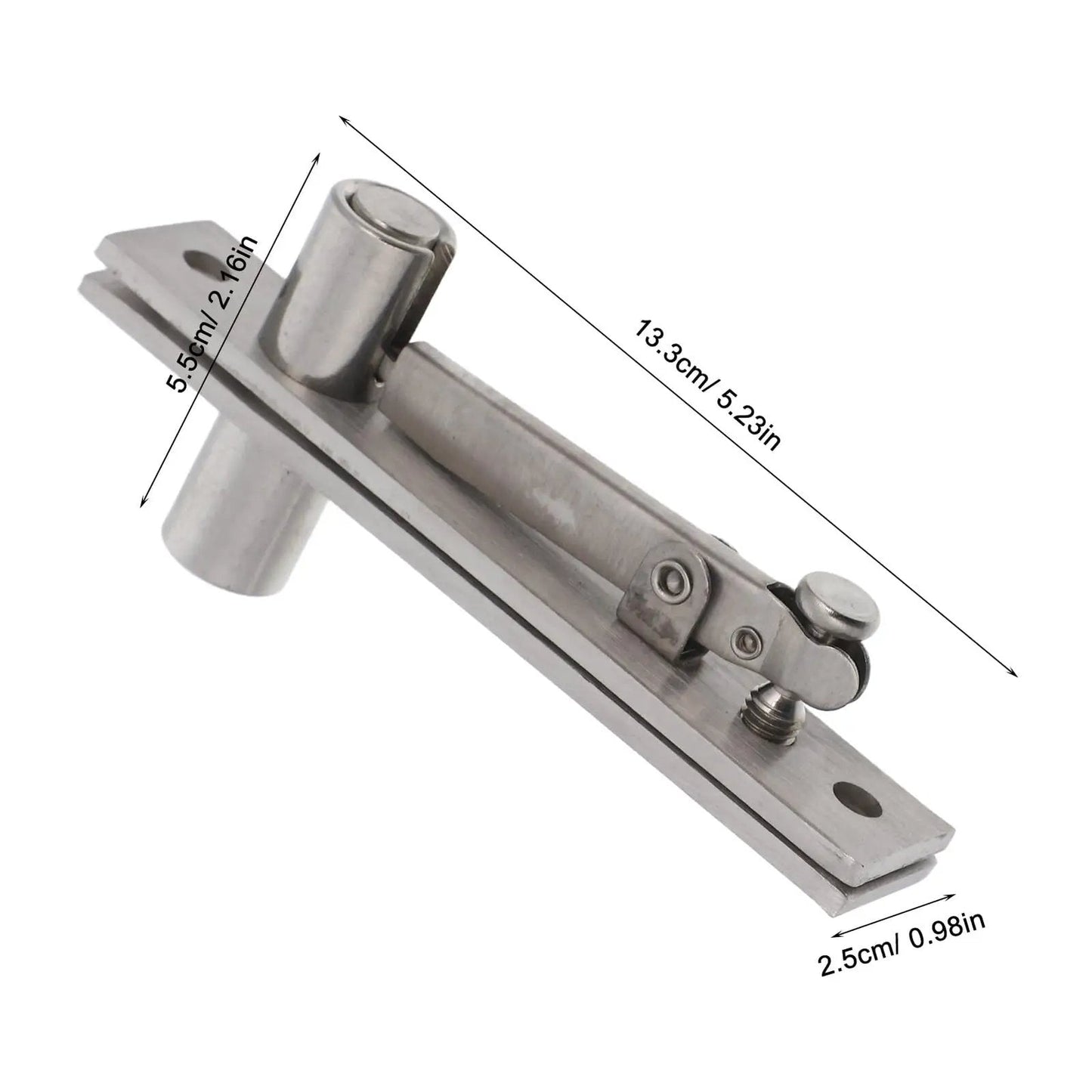 Hidden Self Closing Stainless Steel Door Hinges With Dual Swing Pivot And Concealed Hardware, heavy duty pivot hinge close-up