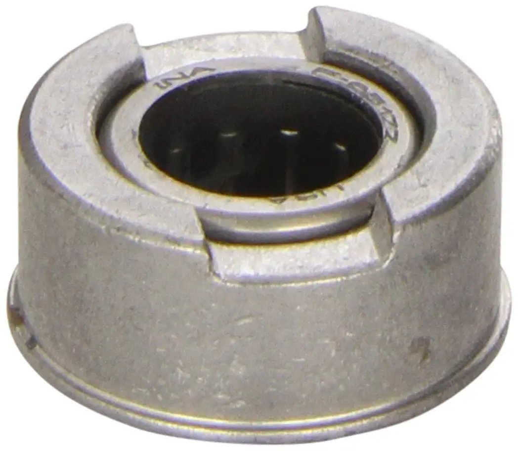 Side view of M7600A Roller Pilot Bearing For Ford 289 302 351C 351W, showing metallic and compact design.