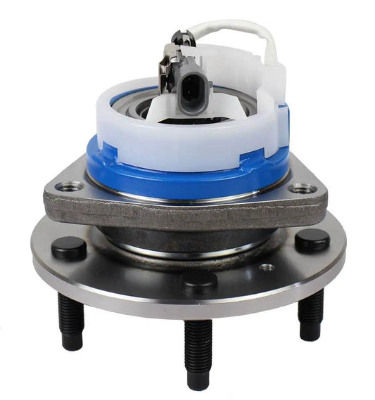 Front Wheel Hub Bearing Assembly 513121 Fit Chevy Buick Cadillac Pontiac Oldsmobile Impala, 5-lug, ABS, close-up view