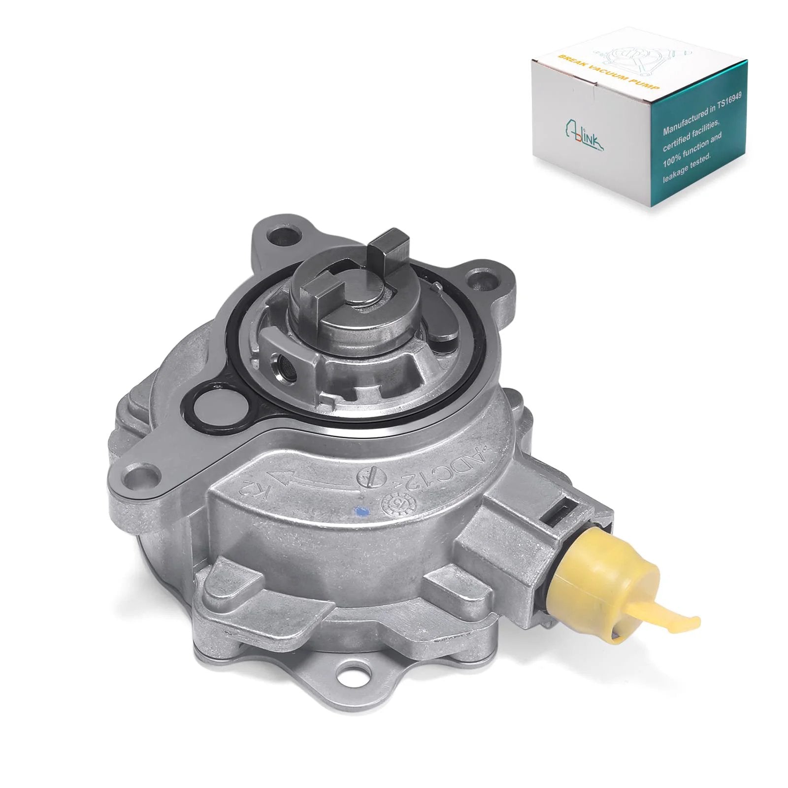 Direct Fit Brake Booster Vacuum Pump OE Replacement For Ford Edge Escape Focus Fusion Lincoln Range Rover Jaguar Land Rover 2 0L With Part Numbers LR047384 LR025601 LR039592 BB5Z2A451C AULINK on white background