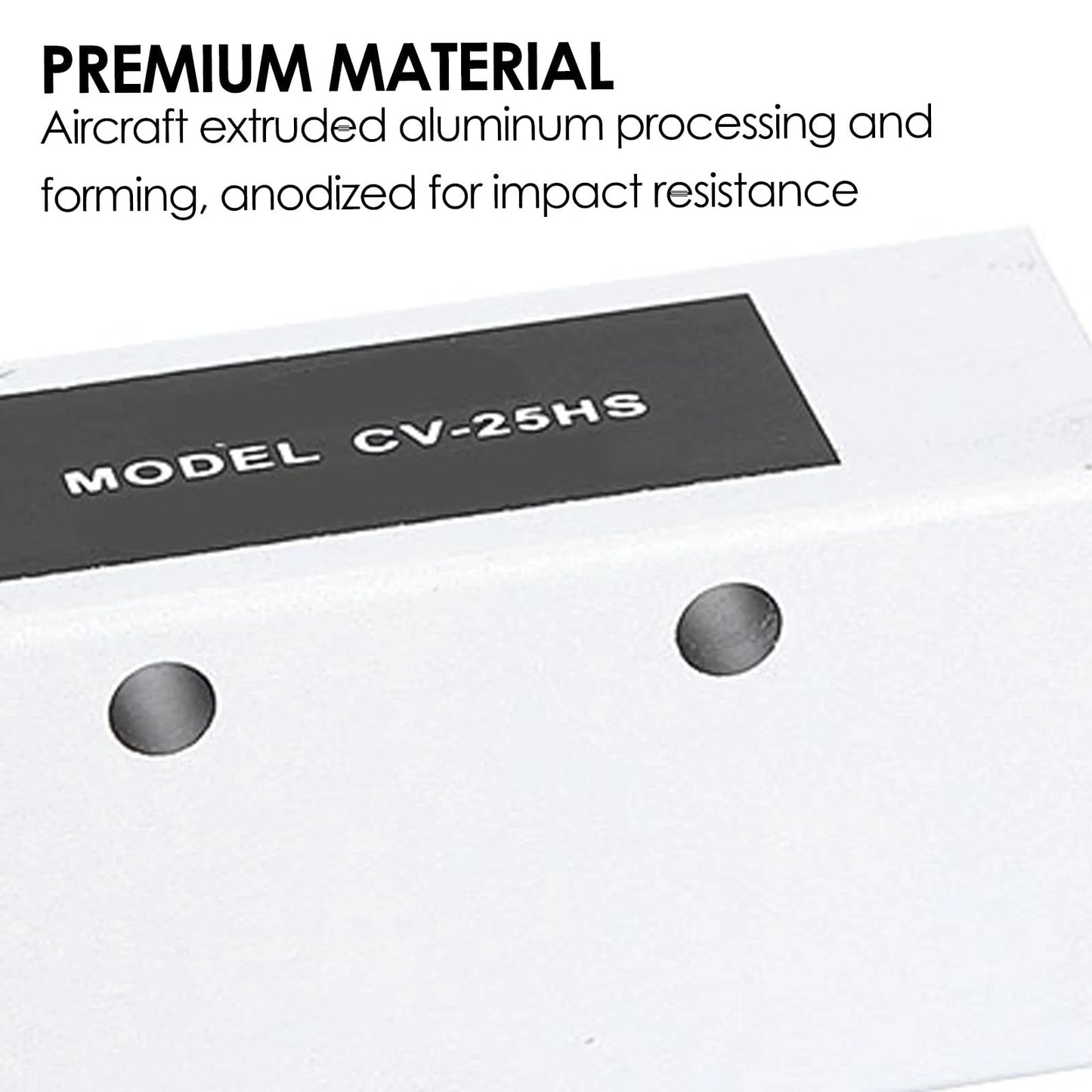 Close-up of Pneumatic Vacuum Generator For Automation with aluminum alloy construction and precision threads.