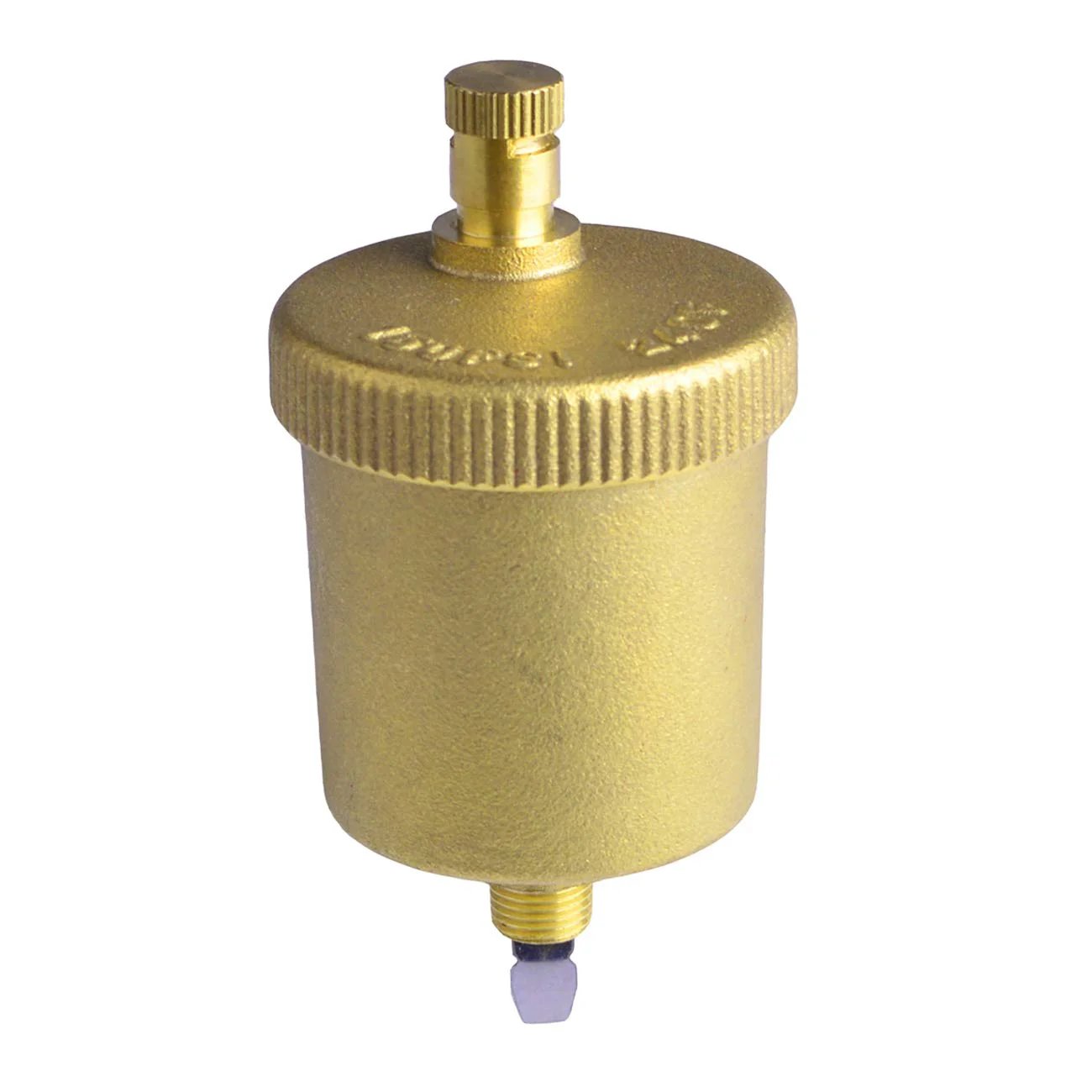 Automatic 1/8 Inch Brass Air Vent Valve For Heating Systems, Heavy Duty Brass Construction, 150 Psi Max, 240 F Max Temperature by Hydro Master
