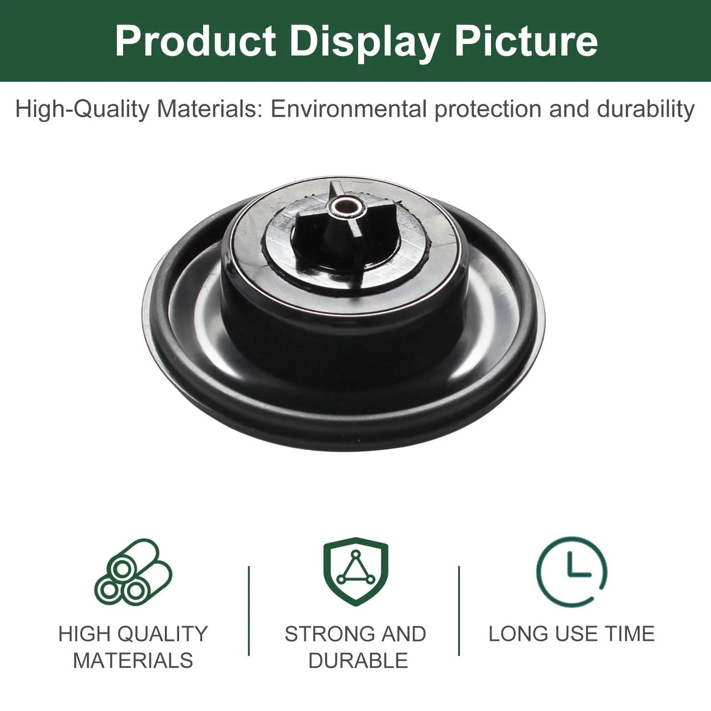Replacement Valve Diaphragm For Irritrol 2400 2600 2700DPR Valves Three Quarters To One Inch Fit For Easy DIY Install And Long Lasting Durable Part By NIAHM 100236