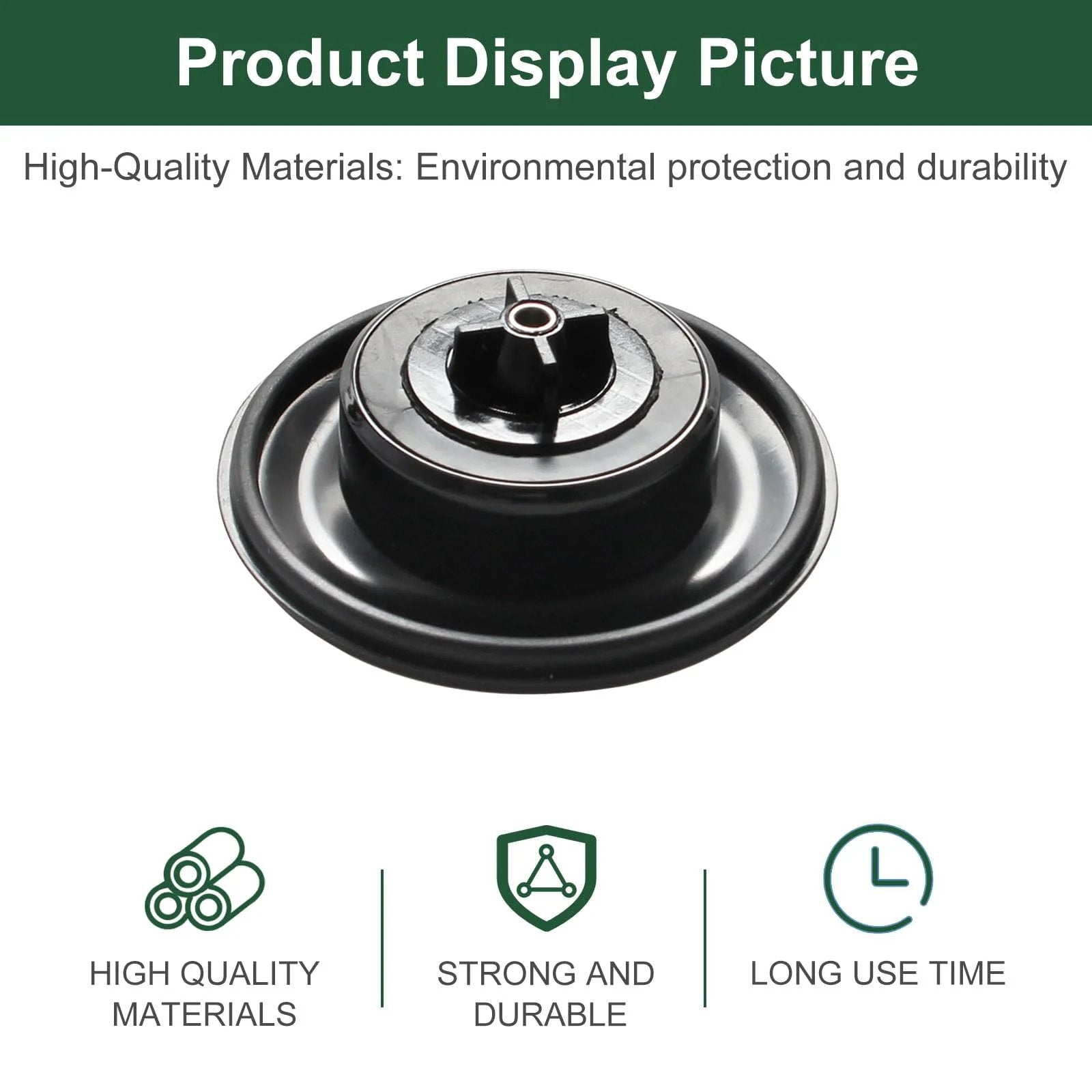 Replacement Valve Diaphragm For Irritrol 2400 2600 2700DPR Valves Three Quarters To One Inch Fit For Easy DIY Install And Long Lasting Durable Part By NIAHM 100236