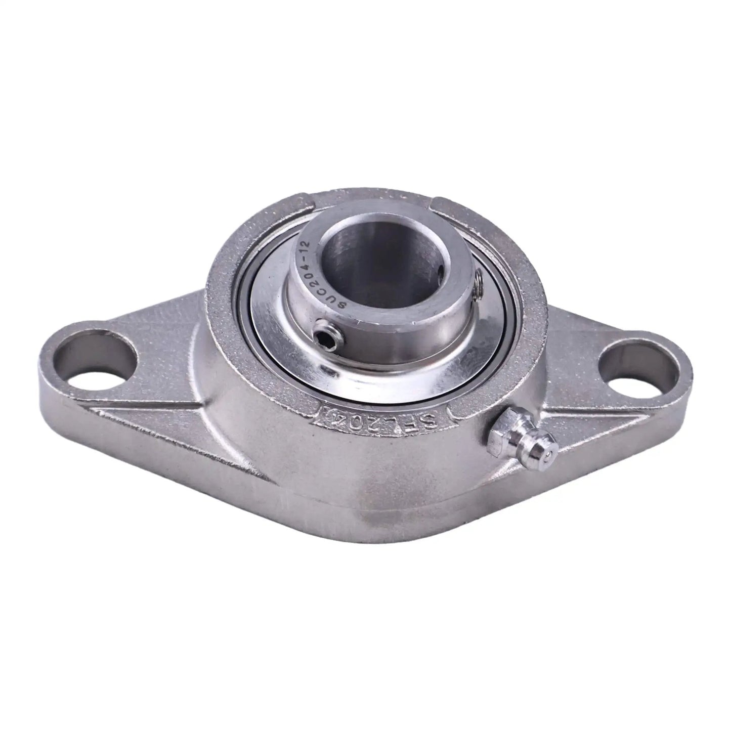 Three Quarter Inch Stainless Steel Two Bolt Flange Bearing For Shaft MUNCFL204-12 SSUCFL204-12 YCJT PT Replacement
