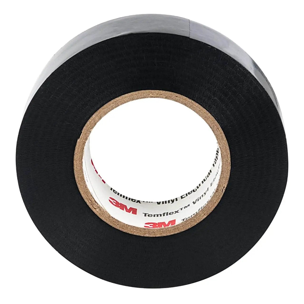 Temflex 1700 Vinyl Electrical Tape single roll 3/4 in x 60 ft Black PVC for wire harnessing, splicing, protective jacketing 600V
