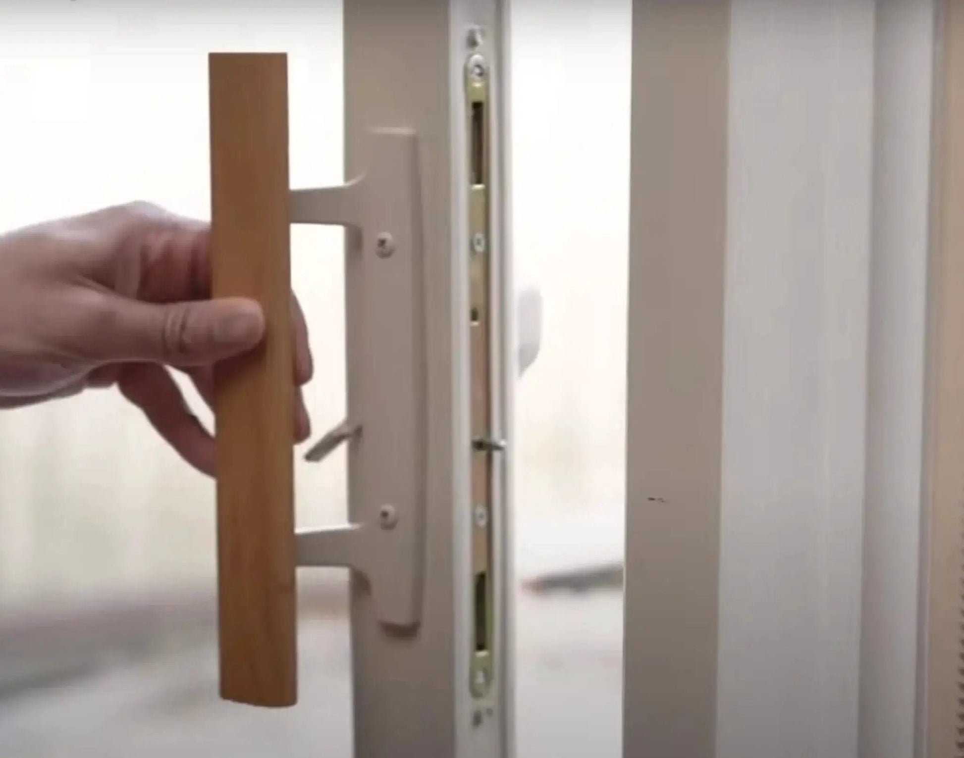 Multi-Point Mortise Lock With Face Plate For Sliding Patio Glass Doors 11-3/4 Inches, Durable Alloy Steel Construction
