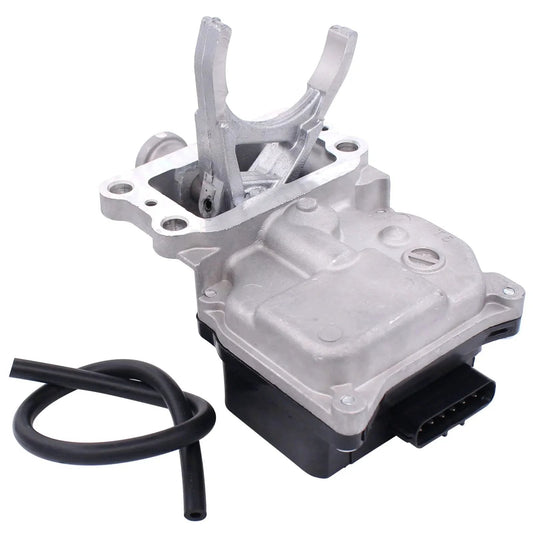 Front view of Front 4WD Differential Vacuum Actuator for Toyota 4Runner FJ Cruiser and Tacoma, showing metal body and connector