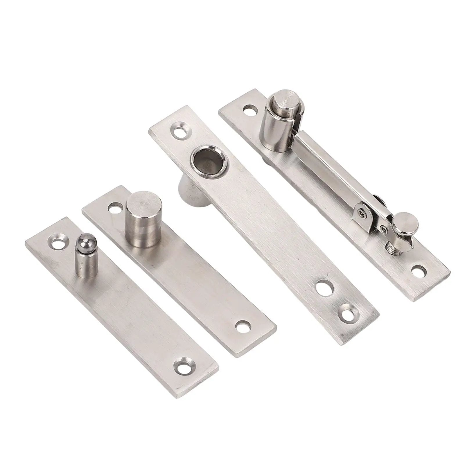Beefy Heavy Duty Pivot Hinge With 300 Lbs Load Bearing And 360 Degree Rotation Concealed Door Hinge For Secret Door Or Hidden Bookcase Made From Stainless Steel WALFRONT