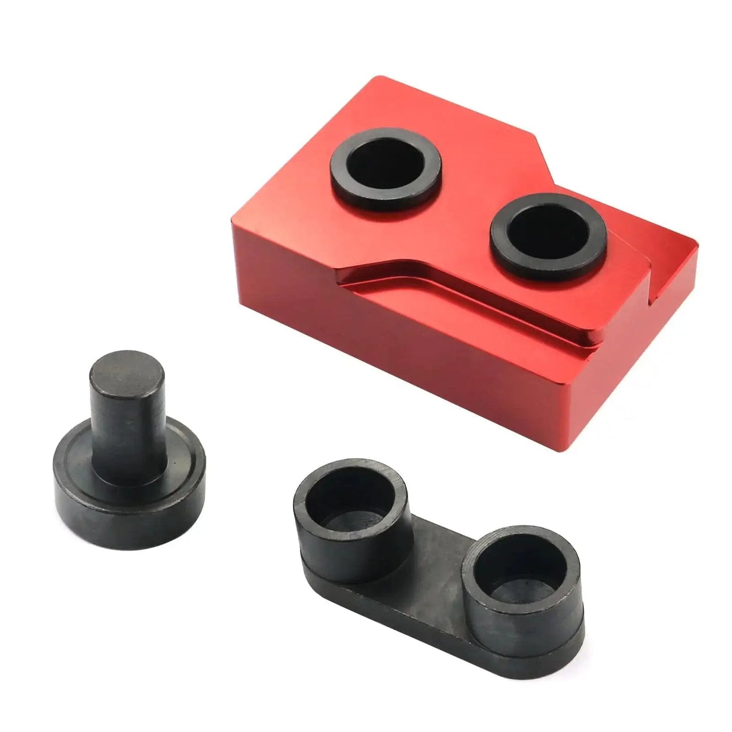 Camshaft Bearing Removal And Installation Tool For Twin Cam 1999 To 2006, solid steel components, red and black parts.