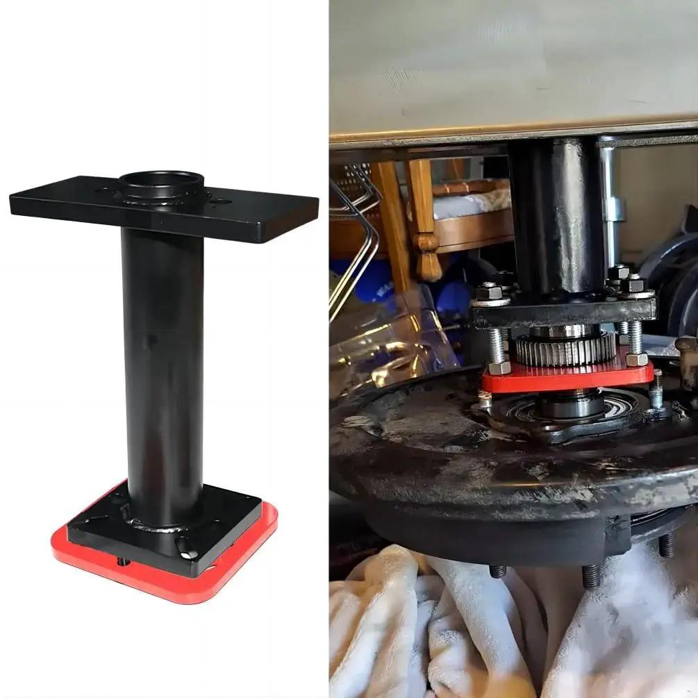 Rear Axle Bearing Puller And ABS Tone Ring Tool Kit with 40mm Bearing Driver and Adapter Plate installed on Toyota vehicle