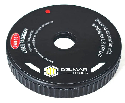 Precision Laser Guide For Miter And Portable Saws That Turns On With The Saw Delivers Ultra Bright Red Alignment Line For Clean Accurate Cuts Easy Install In Minutes Fits Most Saws With A Three Eighths Inch Arbor Delmar Tools