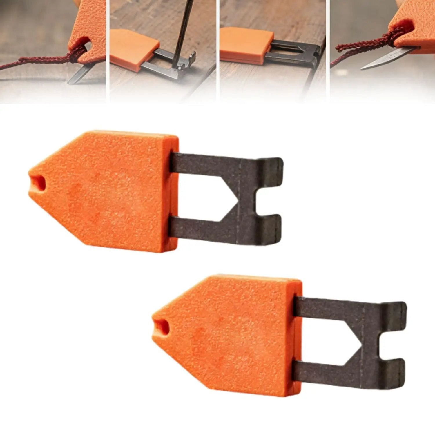 Rope Anchor Hook One Handed Fixing Power For Quick Carpentry And Home Renovation, showing plastic body and steel pin