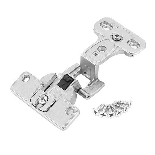 270 Degree Zinc Alloy Full Open Folding Cabinet Wardrobe Hinge with mounting screws visible.