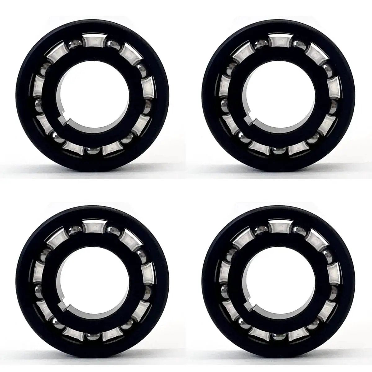 High Efficiency Turbine Bearing Replacement For Navigator Pool Vacuum Cleaners AXV055P 4 Pack, shown in a grid layout