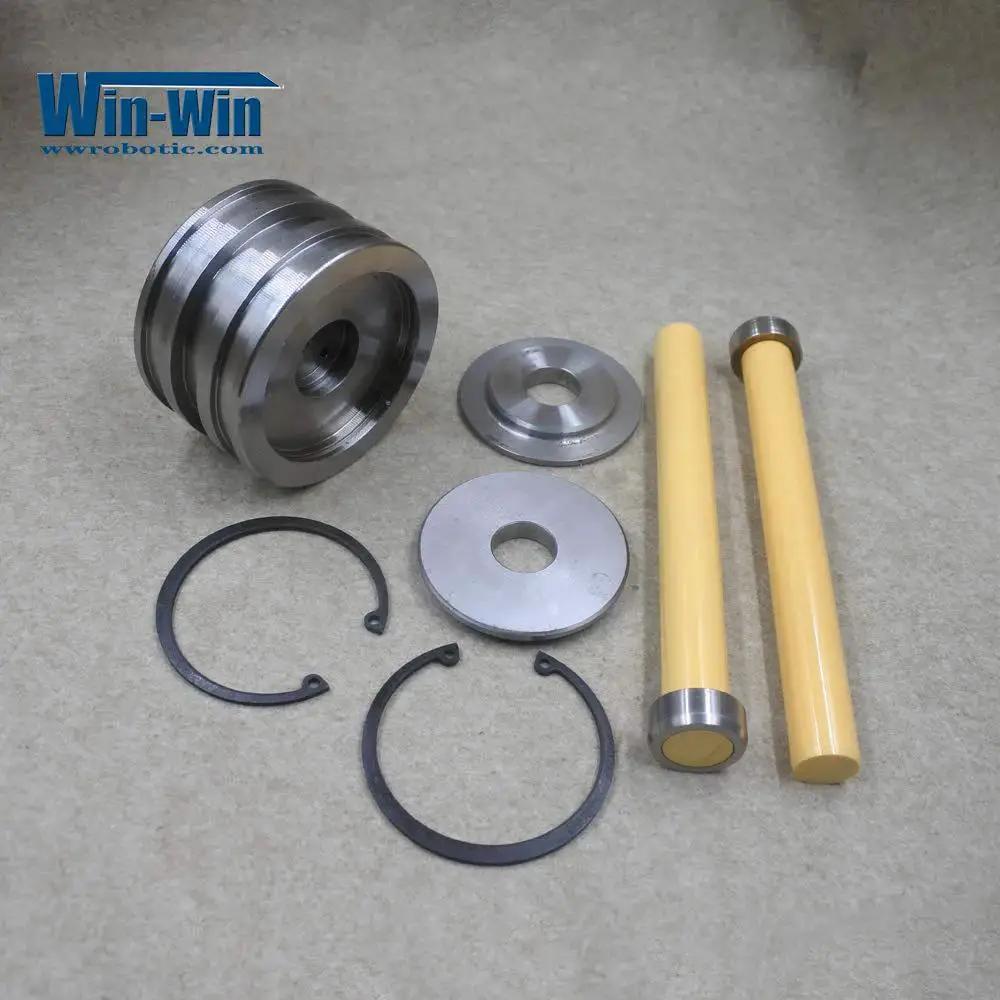 Waterjet Piston Assembly Spare Parts For 60k ESL Intensifier Pump Includes Ceramic Plungers 010253-1 Plunger Retainers 007029-1
