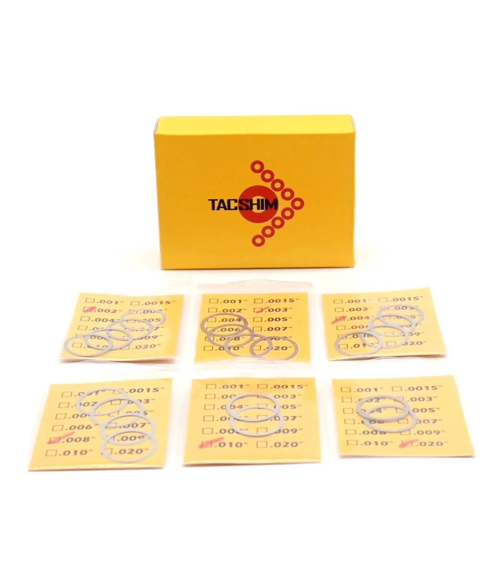 5/8x24 Barrel Shim Kit For Muzzle Brake Timing And Alignment For 308 7.62 And 300BLK Rifles In Caliber 30 Pack Of 20 Stainless Steel Shims