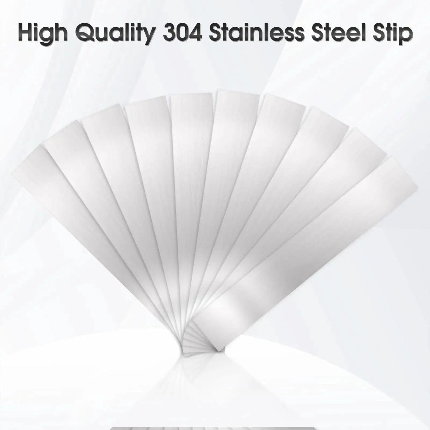 Leveling Shims Set For Precision Alignment In Machinery And Automotive With 30 Pcs Of 304 Stainless Steel Strips In Ten Thicknesses
