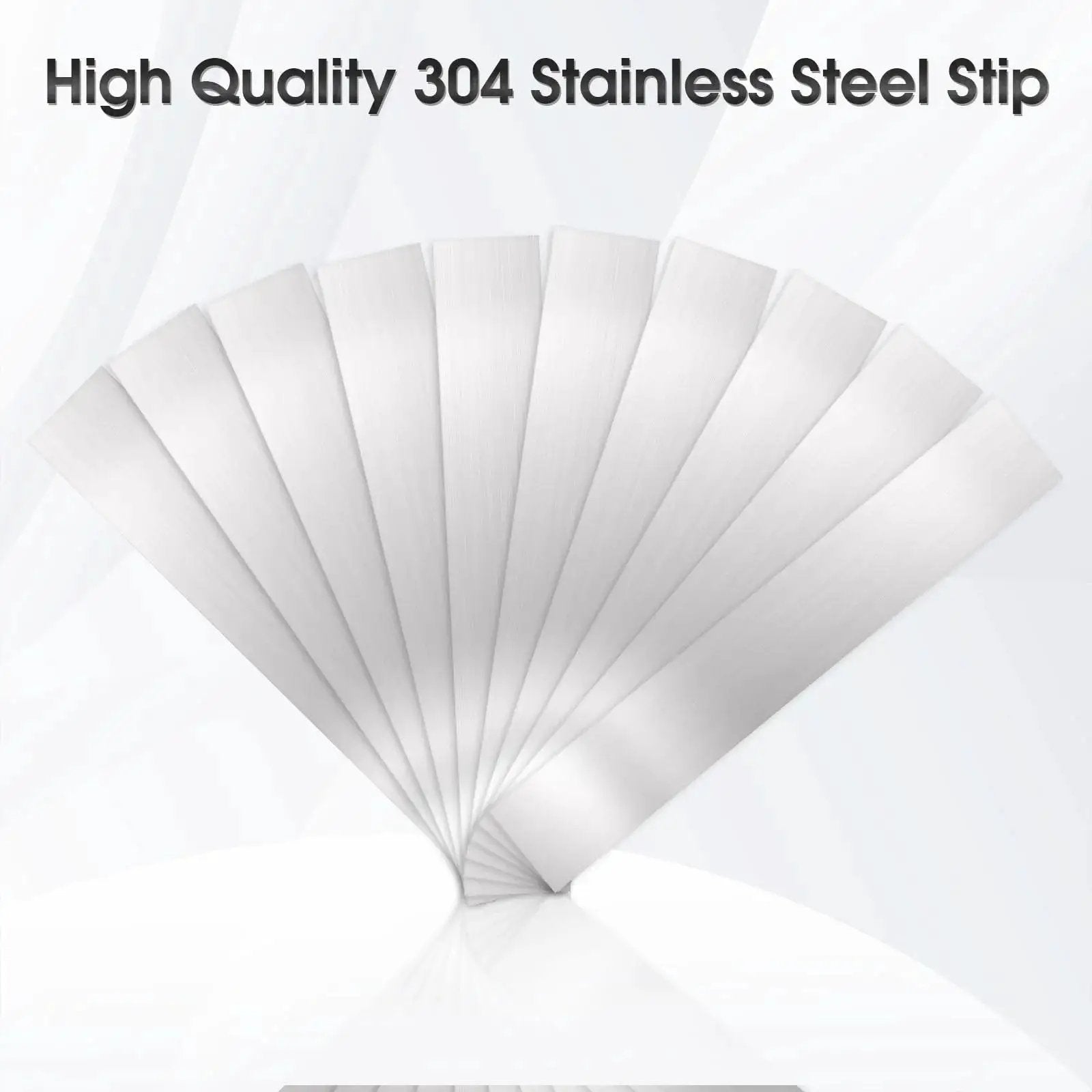 Leveling Shims Set For Precision Alignment In Machinery And Automotive With 30 Pcs Of 304 Stainless Steel Strips In Ten Thicknesses