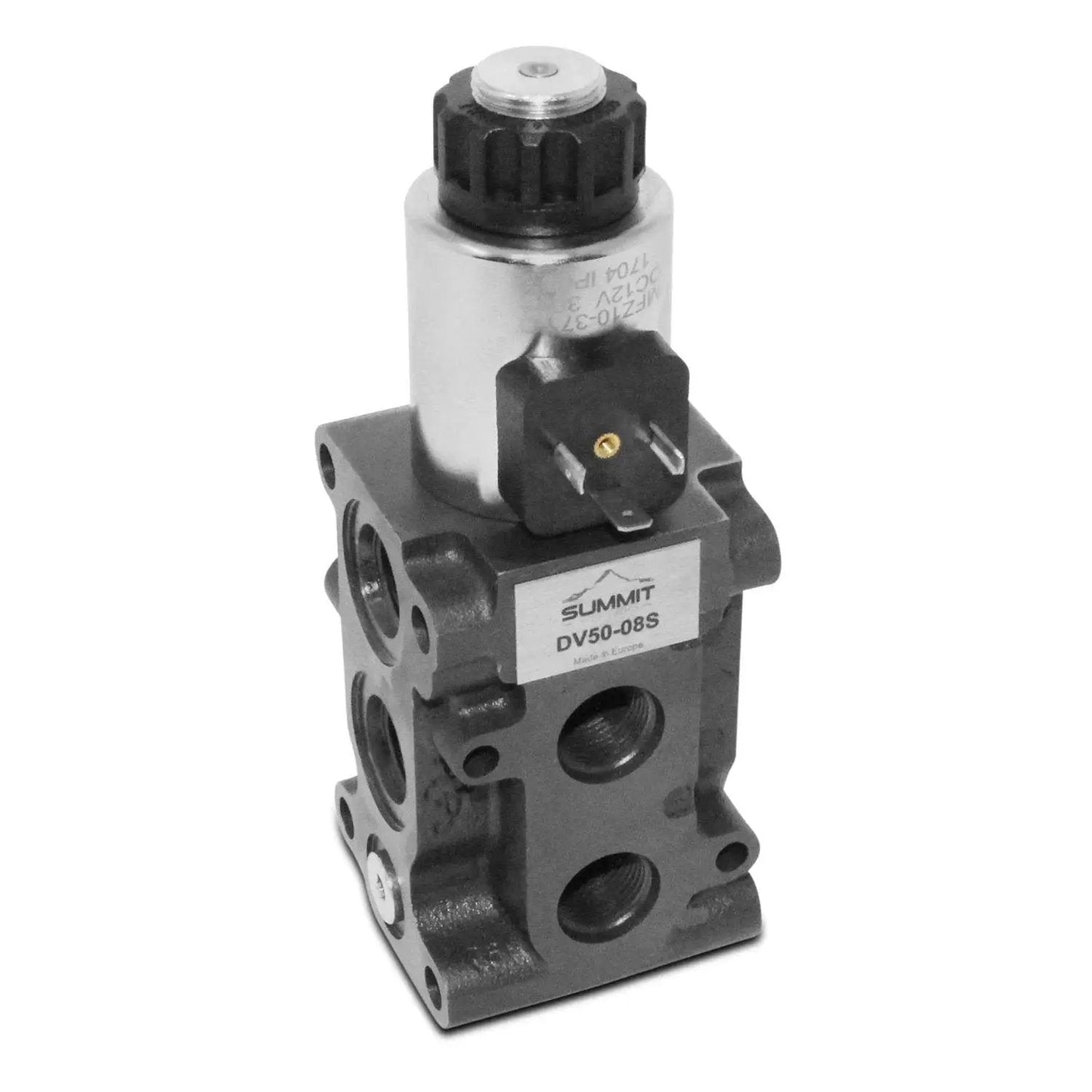 Hydraulic Multiplier Diverter Valve With Switch For Easy Added Circuit Control 13 GPM Flow 3625 Max PSI 6 Ports
