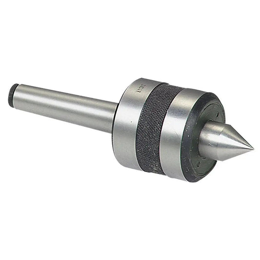 Triple Bearing MT1 Lathe Live Revolving Center For Metal And Woodworking 1MT Morse Taper Highly Accurate High Speed Turning CNC Compatible