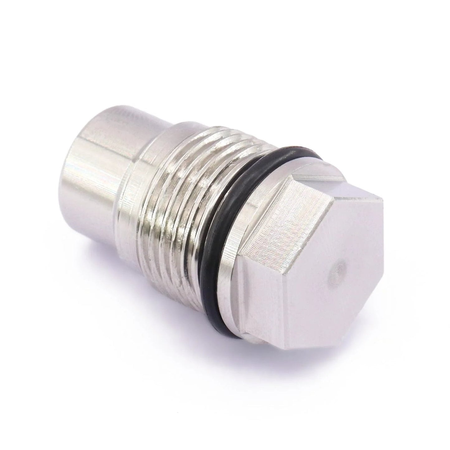 Stainless Steel Diesel Fuel Rail Plug Valve M20x1.5 Direct Replacement For Chevy GMC Duramax 6.6L 2005 To 2010 And Dodge Ram Cummins 6.7L