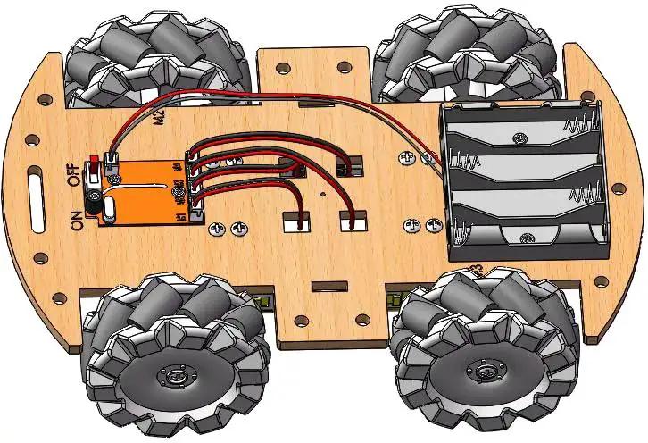 DIY 4WD Remote Control Car Kit for Kids Ages 6 7 8 9 10 11 12 Build Your Own Robotic Car With 68mm Mecanum Wheels And STEM Electronics Lessons base
