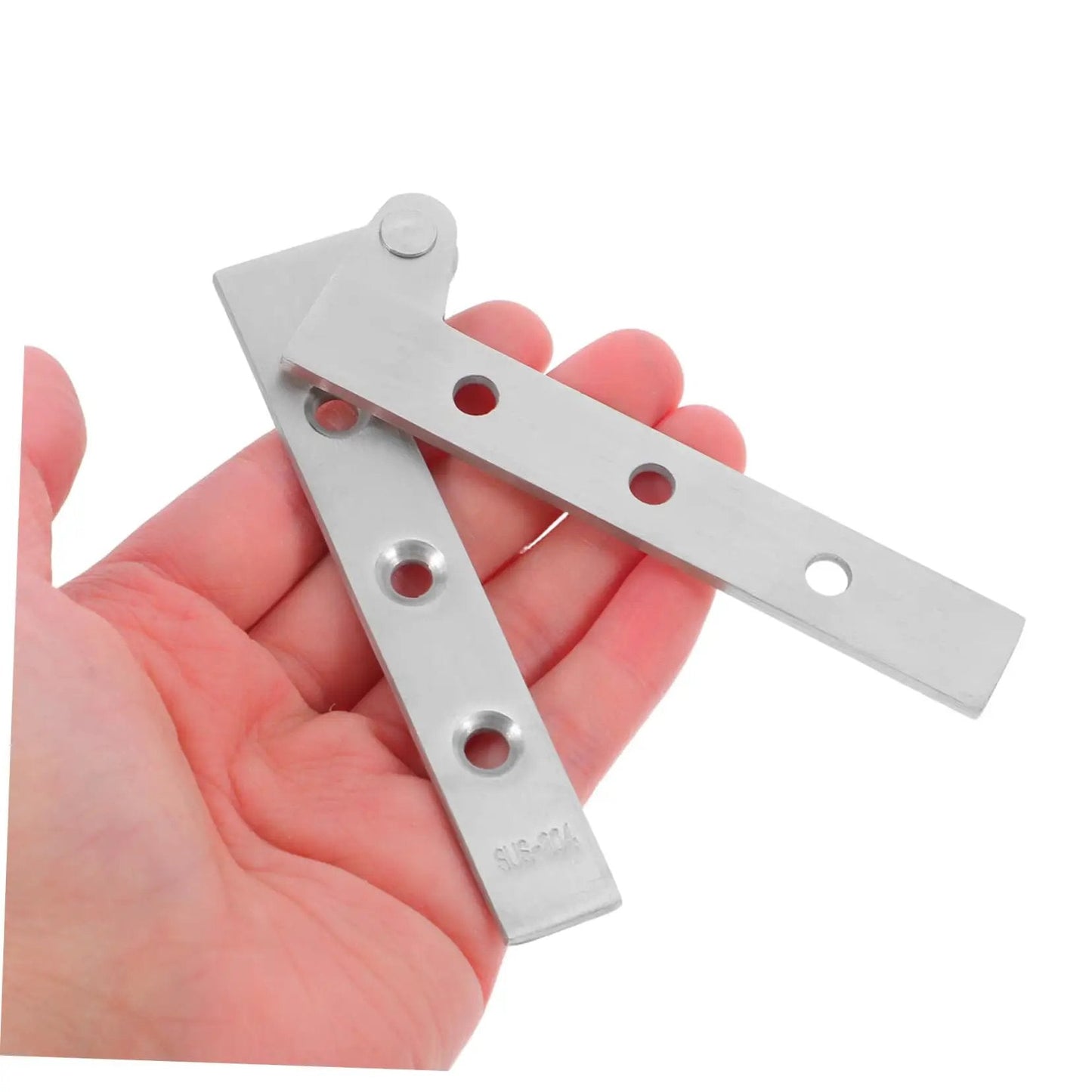 Concealed Shaft Door Hinge Set For Cabinets And Windows Rotating Pivot Hinge 4 Pieces Heavy Duty Load Bearing Hidden Aesthetic Design