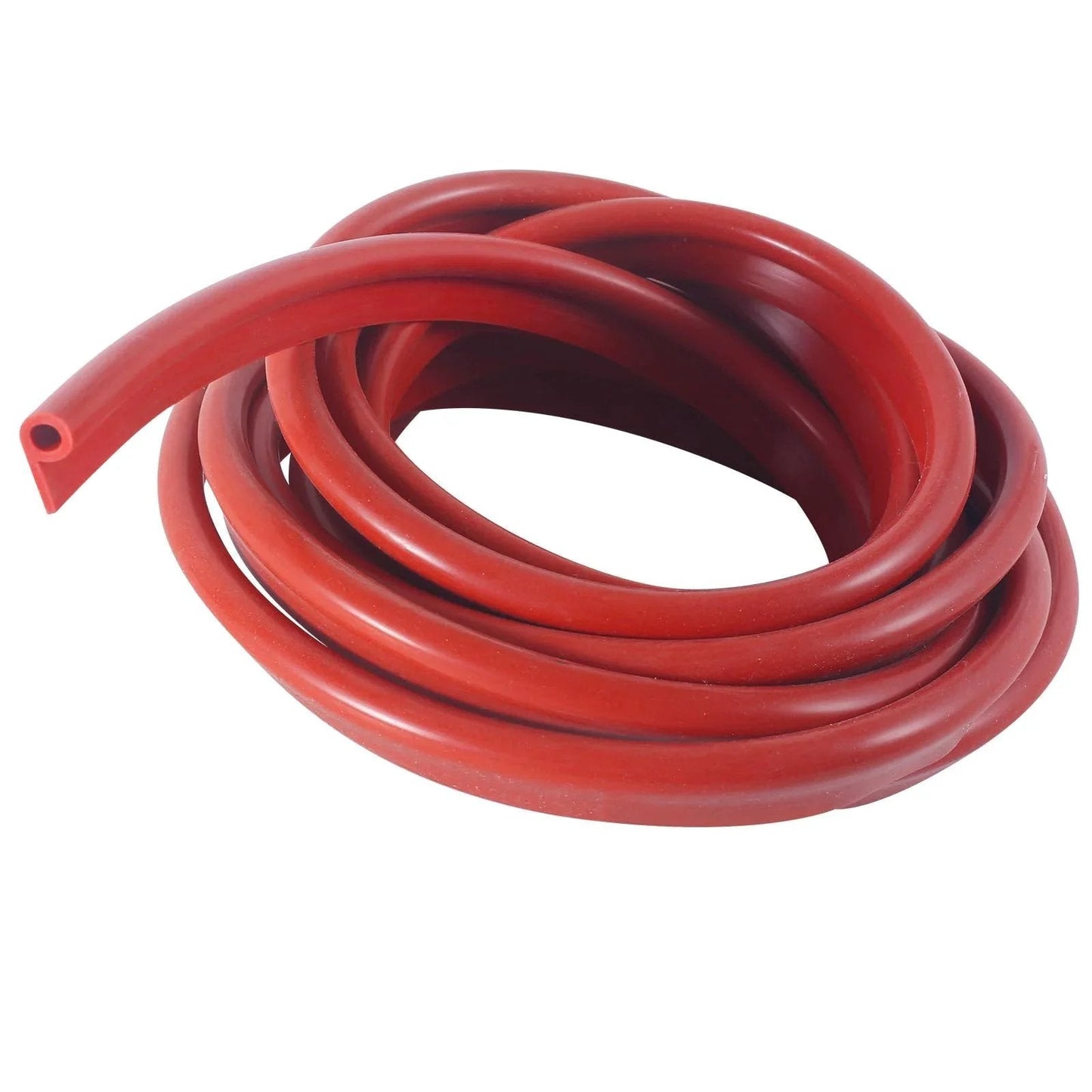 13 Foot High Temperature P Type Silicone Gasket Seal For BBQ Grills Ovens And Smokers, Heat Resistant Up To 500 Fahrenheit, Rubber Weatherstrip Replacement Door Seal Measuring Seven Sixteenths Inch By Seven Eighths Inch, Durable Elastic Heat Seal