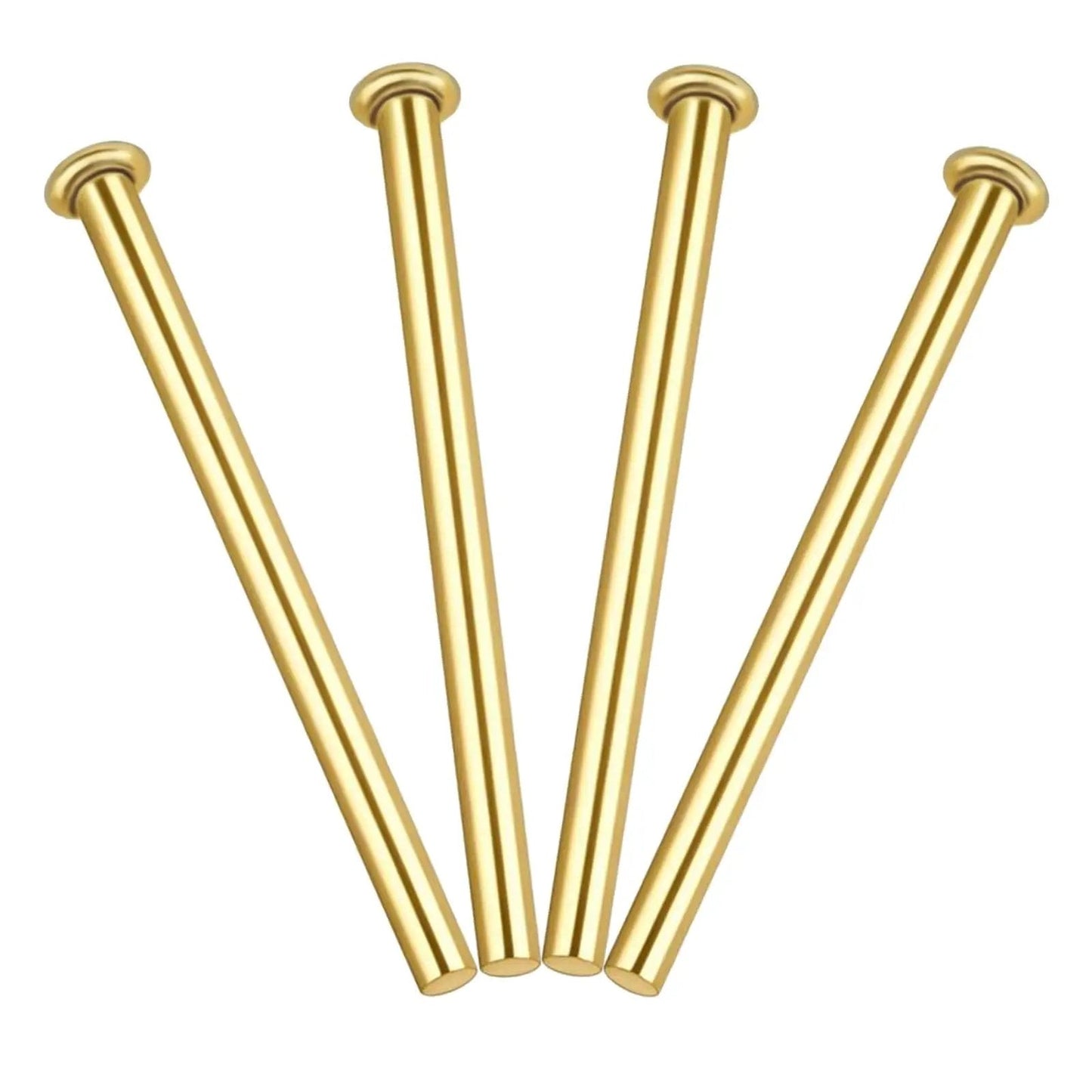 4 Pack 3.5 Inch Door Hinge Pins For Interior Wood Doors Replacement Hinges With Round Corner Design Durable Hinge Pins for DIY use