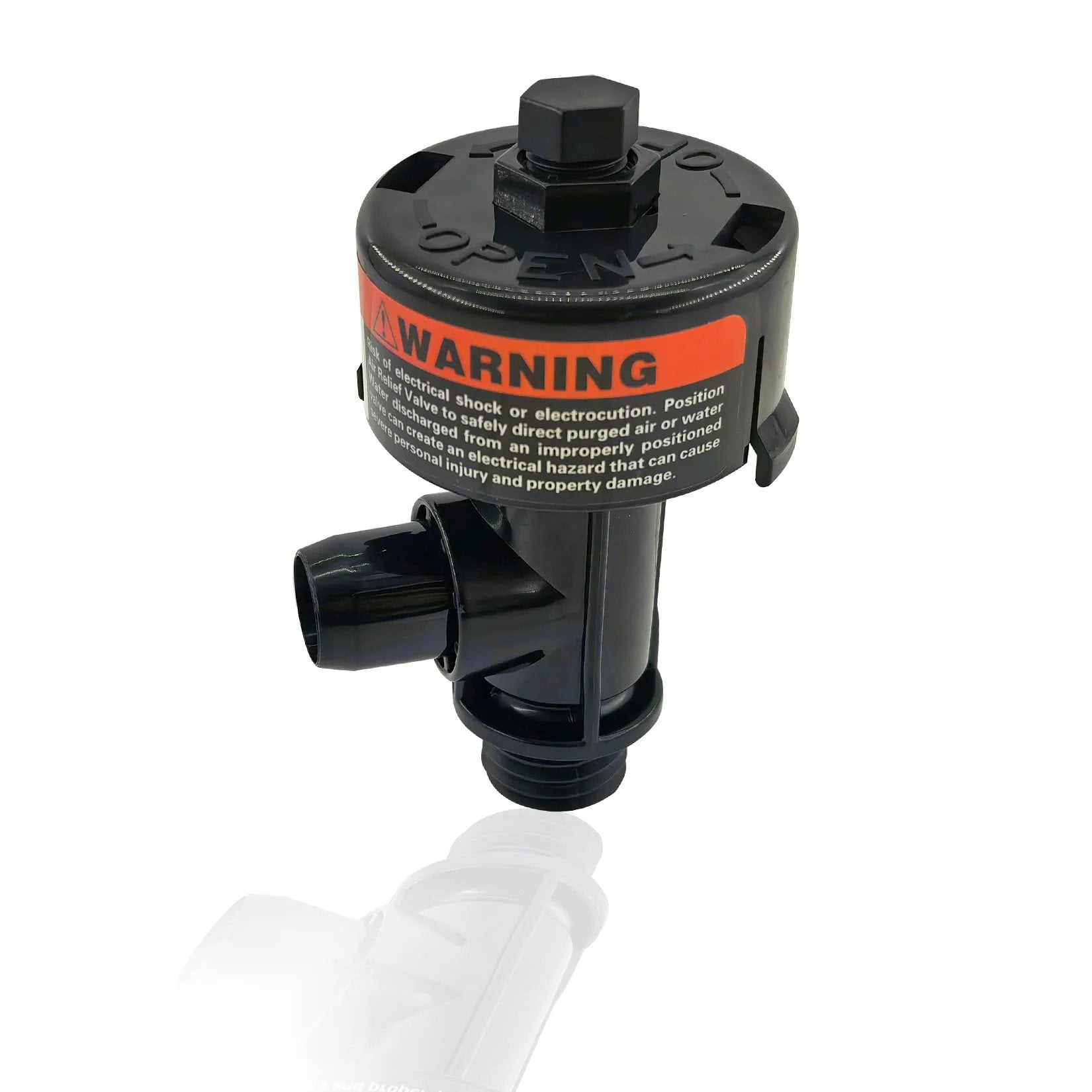 High Flow Manual Air Relief Valve With Pressure Gauge For Swimming Pool And Spa Filters Compatible With Warrior FNS FNS Plus SMBW 2000 4000 Series