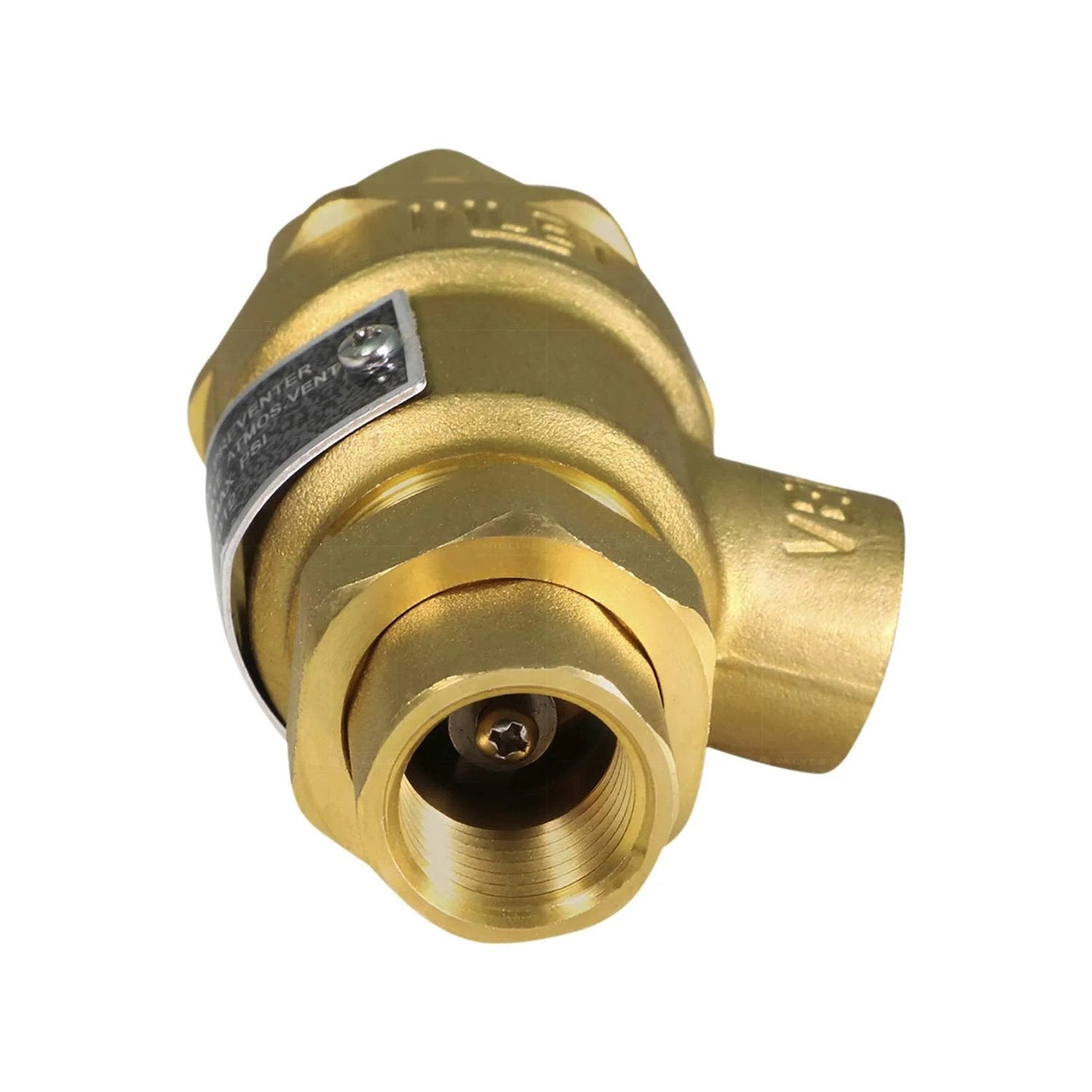 Backflow Preventer Valve for Hydronic Heating Systems One Half Inch FIP Heavy Duty Cast Iron Lead Free And Corrosion Resistant