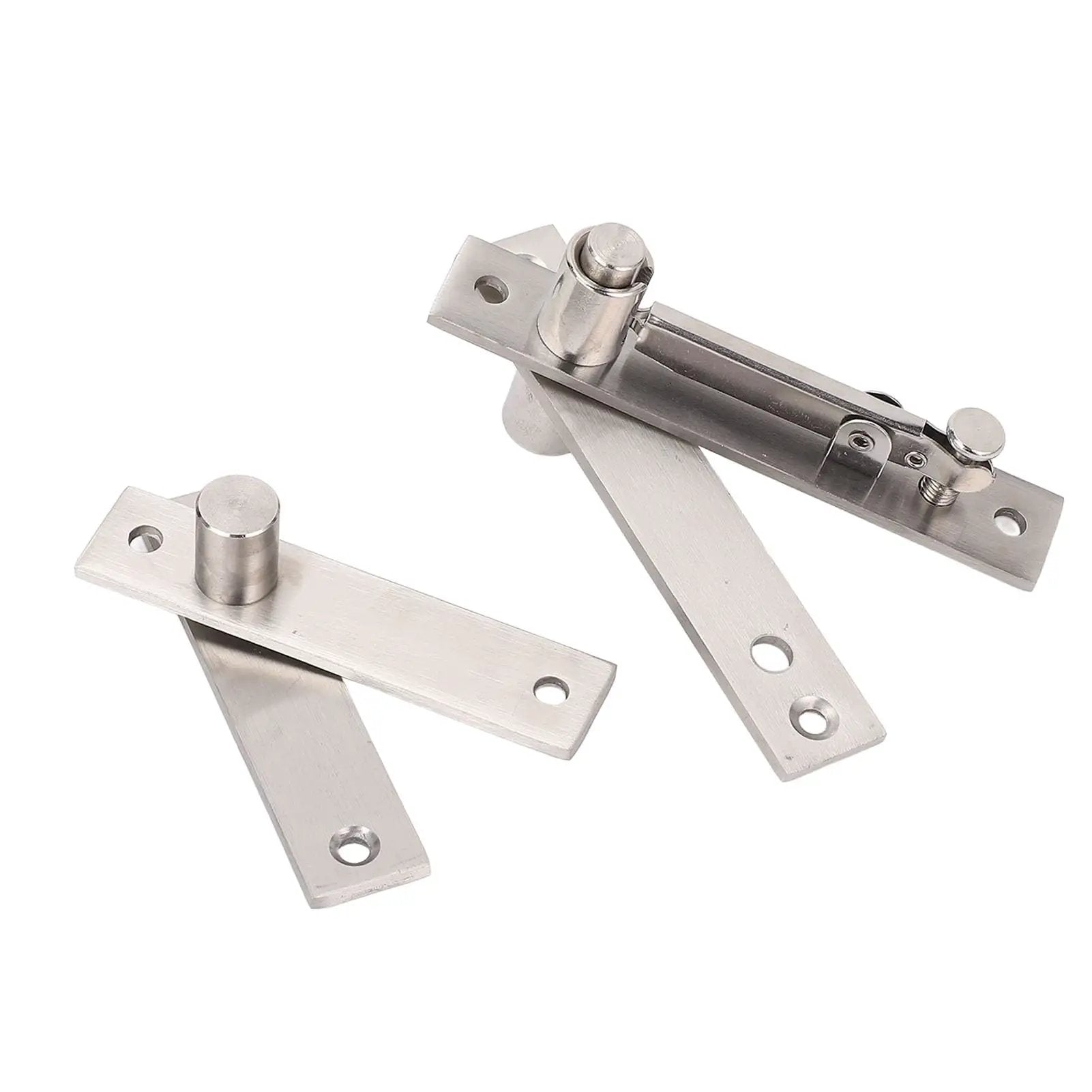 Beefy Heavy Duty Pivot Hinge With 300 Lbs Load Bearing And 360 Degree Rotation Concealed Door Hinge For Secret Door Or Hidden Bookcase Made From Stainless Steel WALFRONT