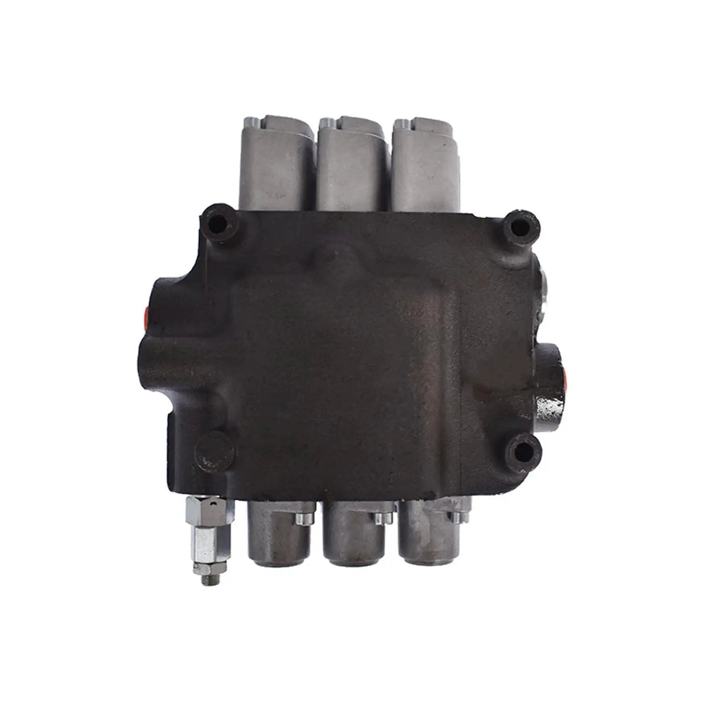 Three Spool Hydraulic Directional Control Valve For Loaders And Tractors With 21 GPM Flow And 3625 PSI Rating SAE Ports