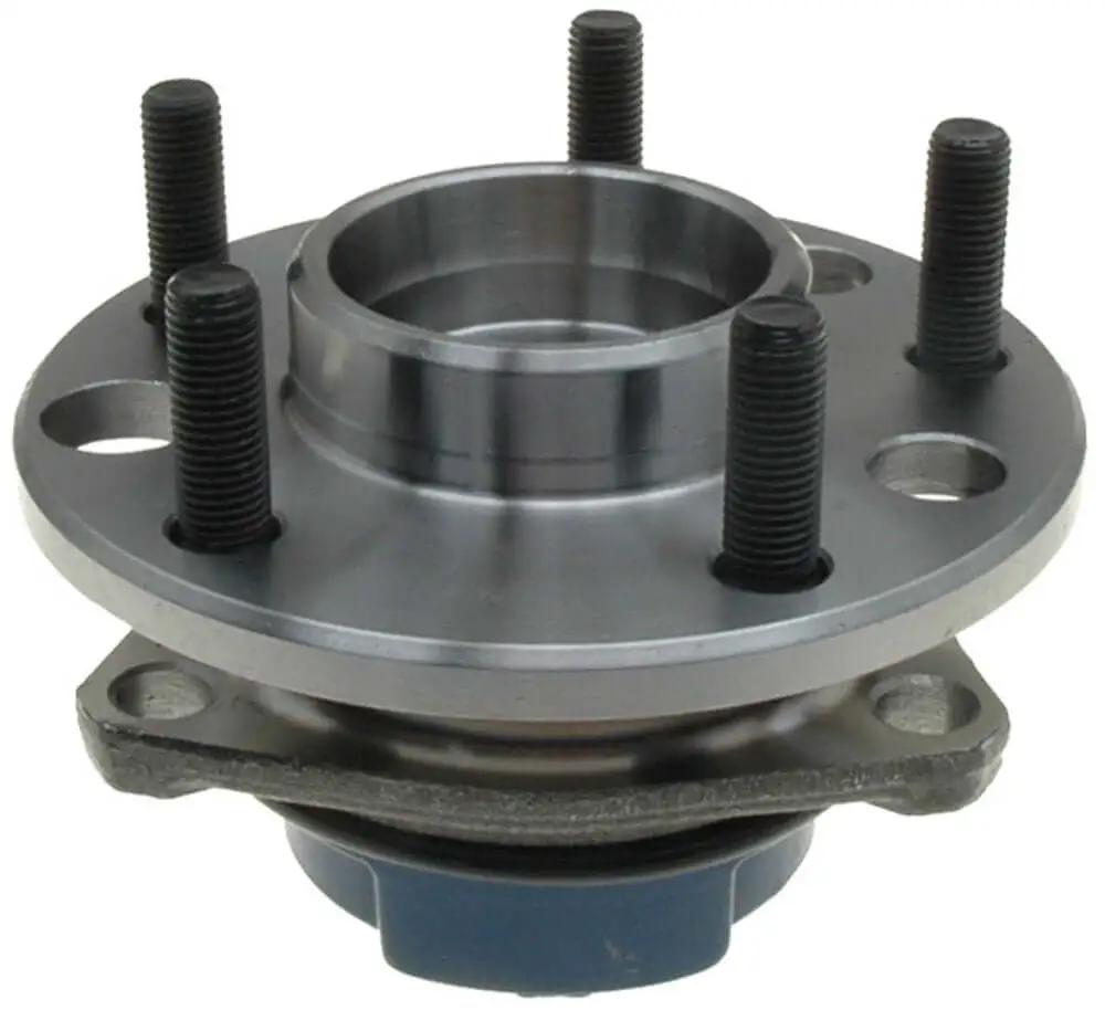 Single front wheel hub assembly (1 pc) professional grade sealed ball bearing unit direct-fit replacement with ABS tone ring
