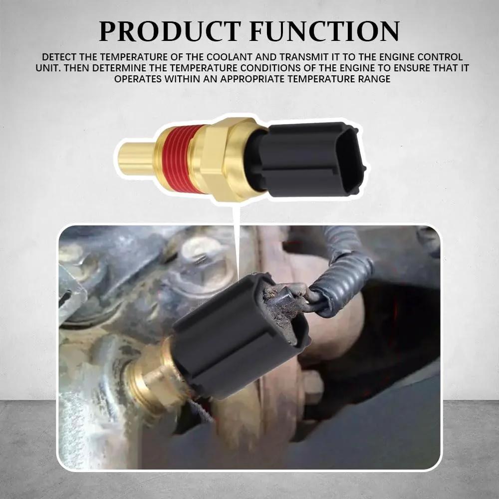 Engine Coolant Temperature Sensor For Dodge Jeep Chrysler Cars Replace OEM 56027873 2132811 SU3035 in use and detail view