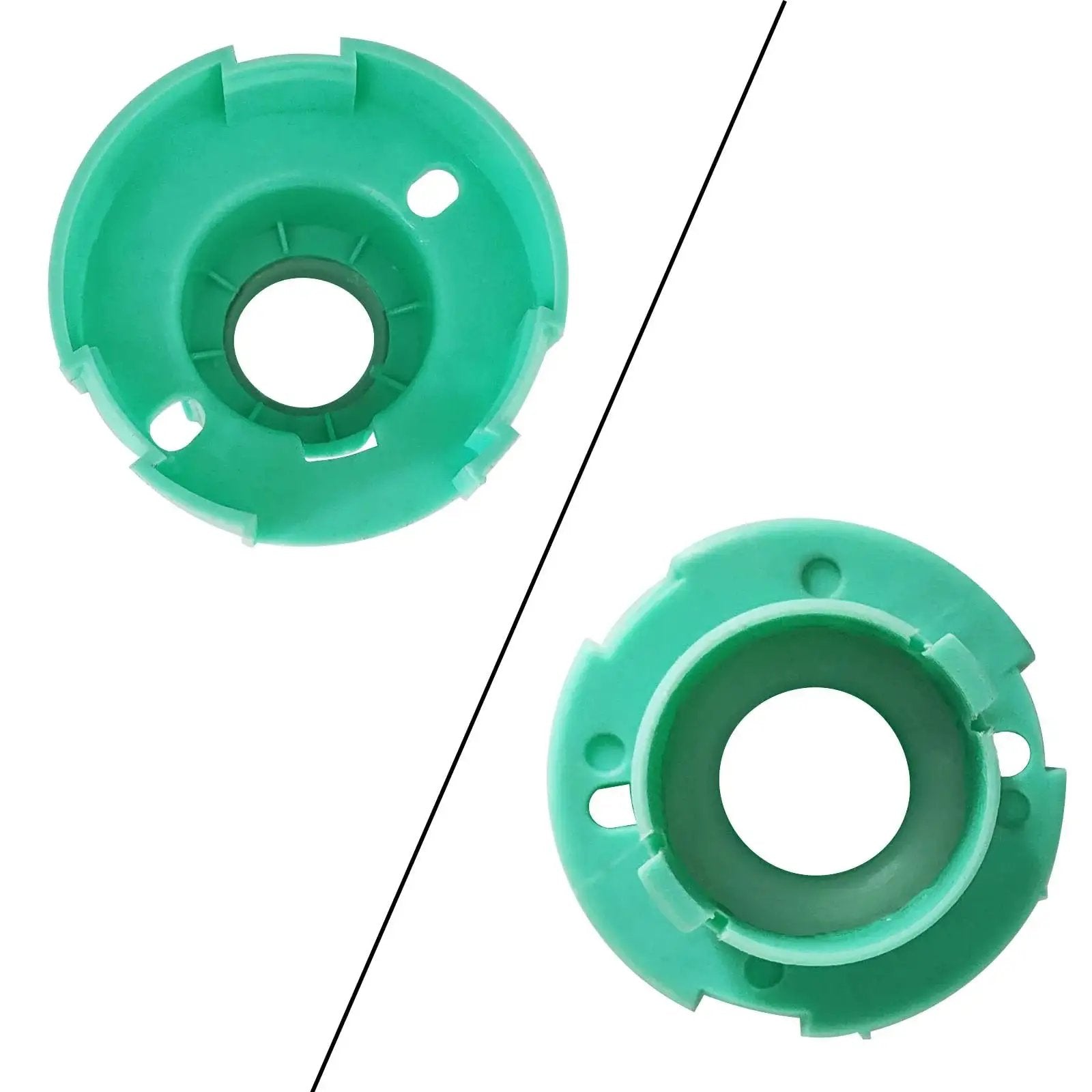 Upper And Lower Steering Shaft With Bearing For Chevy Silverado Suburban Yukon green plastic bearing top view