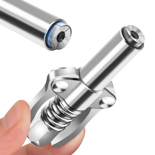 Heavy Duty Grease Gun Coupler With Locking And Leak Proof Design For All One Eighth Inch NPT Grease Guns, Dual Handle, 12000 PSI