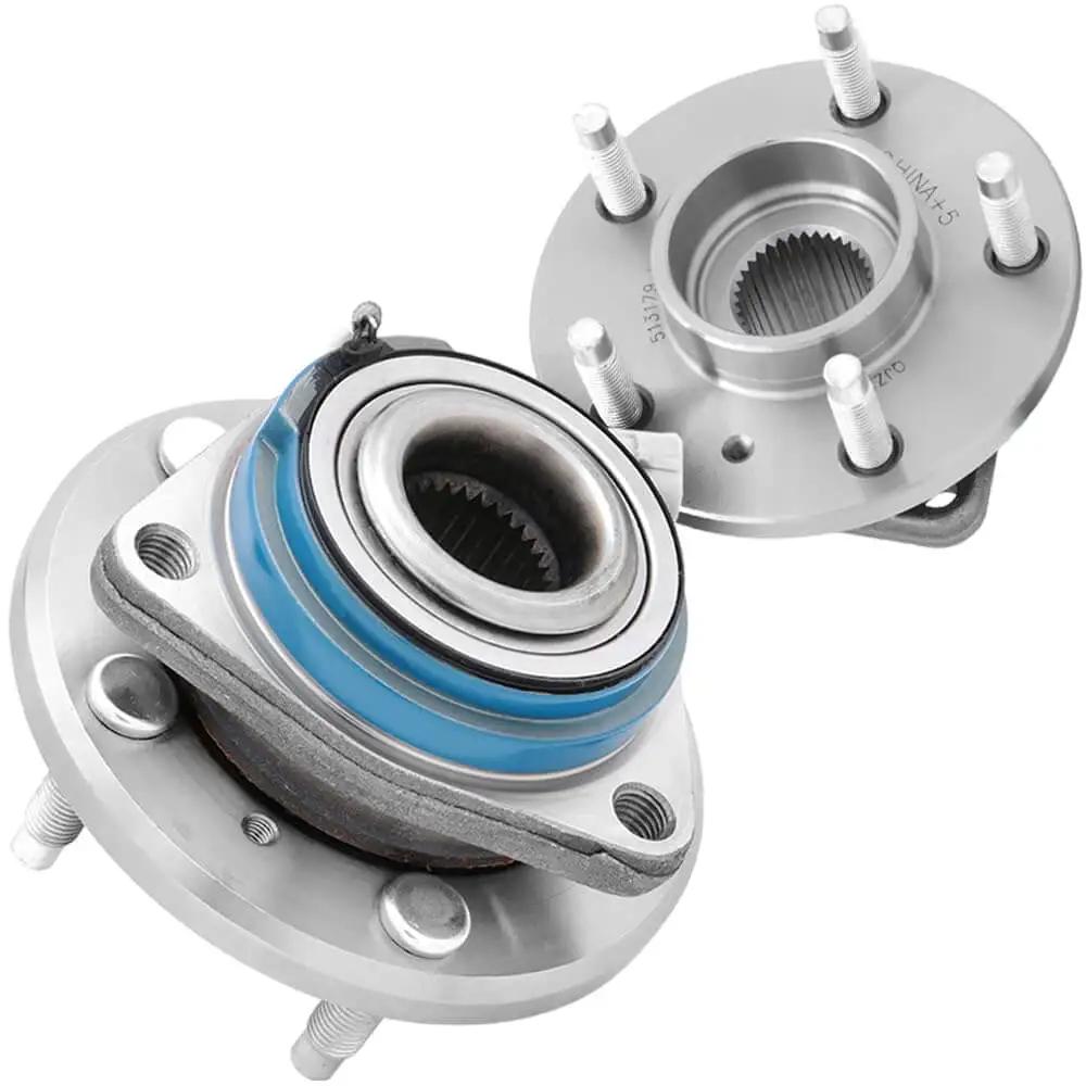 2-Pack Front Wheel Hub Bearing Assembly for 4-Wheel ABS Buick Cadillac Chevrolet Oldsmobile Pontiac Saturn, driver or passenger side