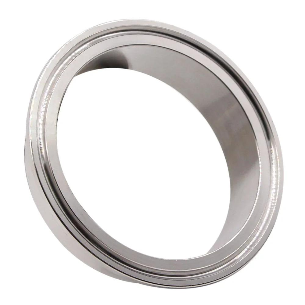 Stainless Steel 304 Sanitary Fitting Long Weld Clamp Ferrule For Tri Clamp Systems Fits 76.5mm Tube OD 3 Inch Tube Leakproof Seal