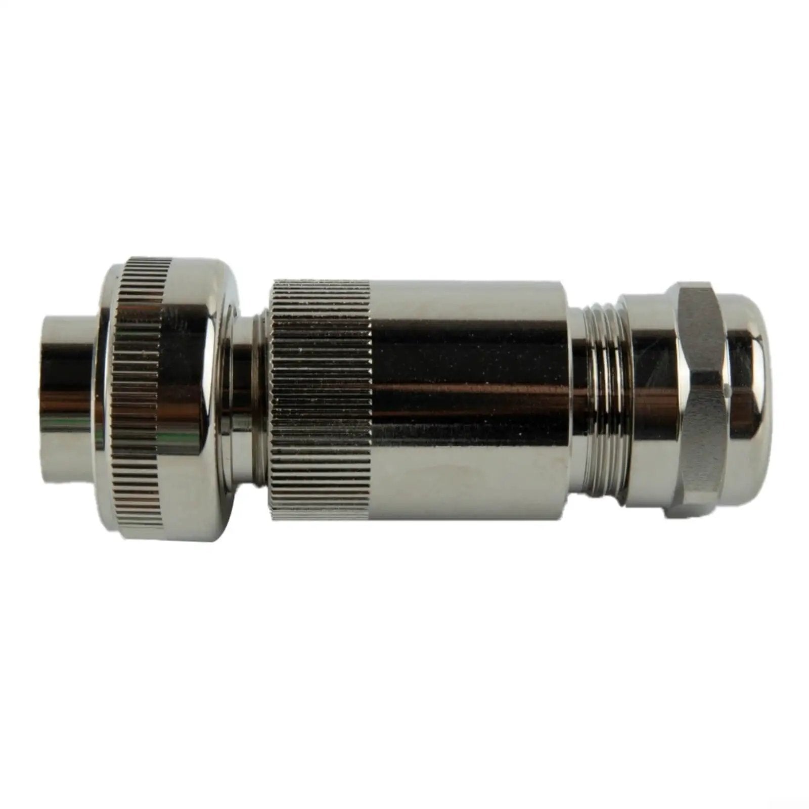 7-Pin Proportional Valve Connector for Hydraulic Valves, Full-Metal Housing, IP67 Sealed Female DIN EN 175201-804 Interface