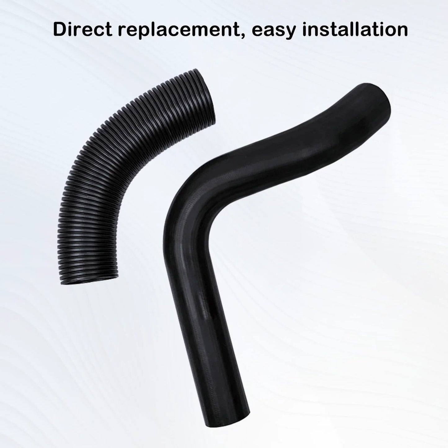 Engine Upper And Lower Radiator Coolant Hose Kit For Cadillac Escalade, Chevy Avalanche, Silverado, Suburban, Tahoe, GMC Sierra, Yukon Replacement 22827731 22827735 Premium Quality Rubber displayed separately
