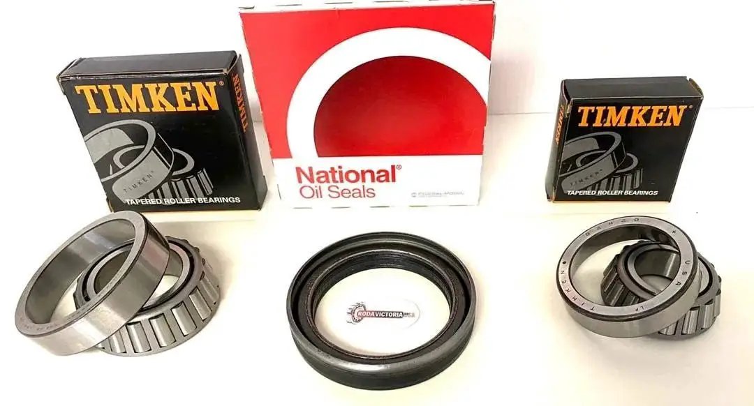 K4 100 8000 Lb Trailer Bearing Kit Fits 8000 Lb Axles With Grease Lubed Hub No Oil Bath Design Includes TIMKEN Inner 25580 25520 And Outer 02475 02420 Bearings For Durable Wheel Bearing Replacement